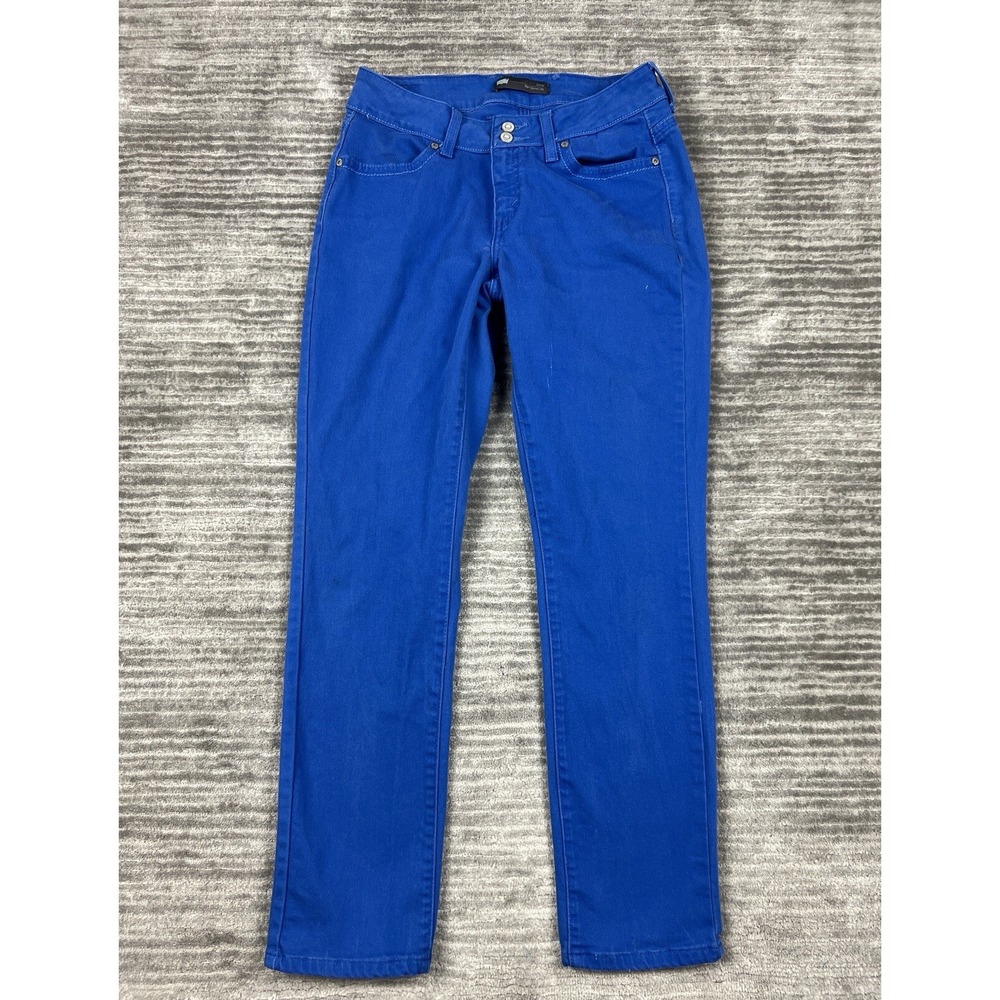 Levis 529‎ Jeans Womens 10 Blue Curvy Skinny Denim Leg Casual
